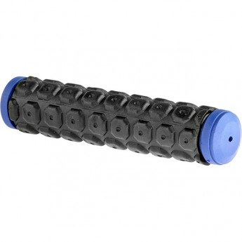 Грипсы VLG-184D2 Velo 130мм чёрно-синие Грипсы VLG-184D2 Velo 130мм чёрно-синие