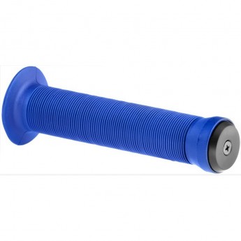 Грипсы VLG-411A Velo c заглушками VLP-15 147 мм синие Грипсы VLG-411A Velo c заглушками VLP-15 147 мм синие