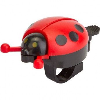 Звонок STELS 10A-12 "Божья коровка", красно-чёрный Звонок STELS 10A-12 "Божья коровка", красно-чёрный